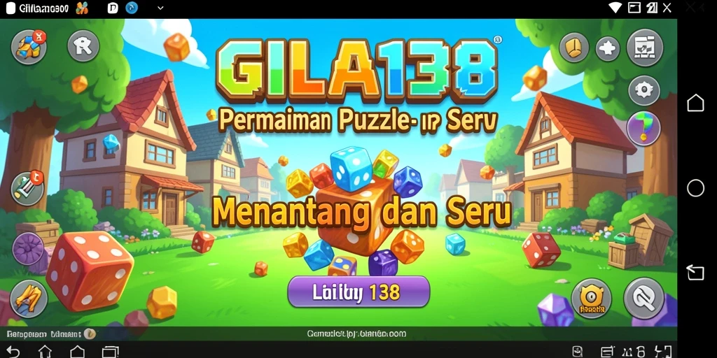 Gameplay seru dan menantang dari GILA138 di aplikasi Puzzle.