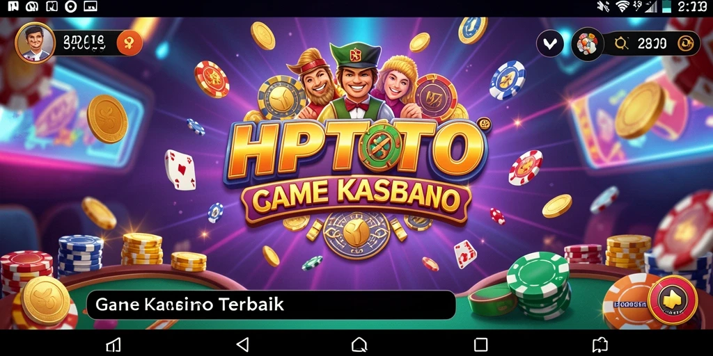 Tampilan gameplay HPTOTO yang menampilkan keseruan permainan Kasino.