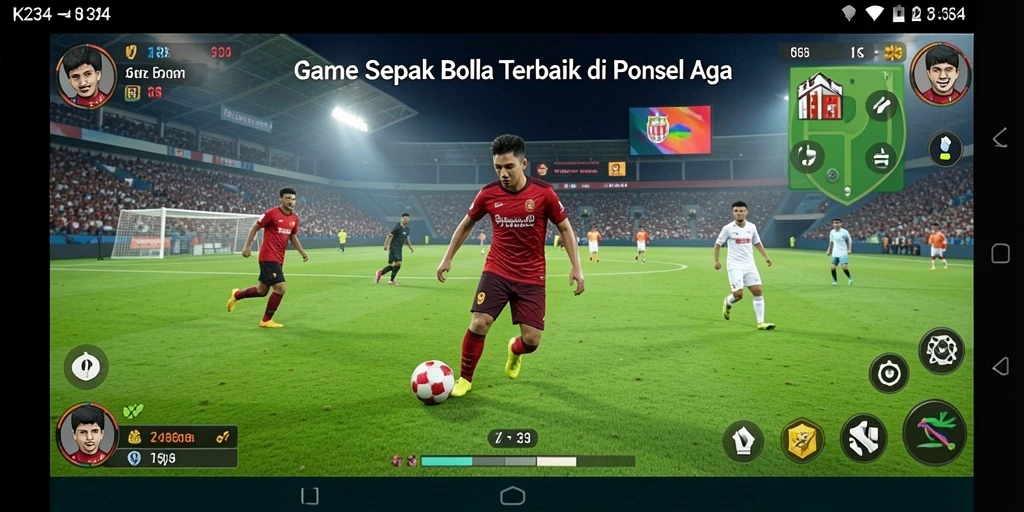Tampilan gameplay K234 yang seru dan mendebarkan.