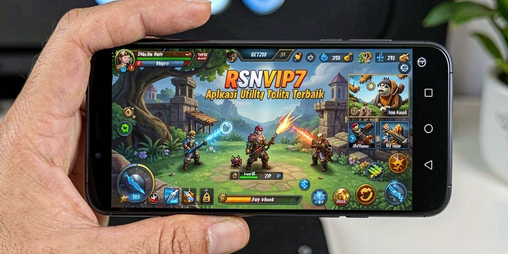 Screenshot tampilan antarmuka RSNVIP7 yang efisien dan mudah digunakan.