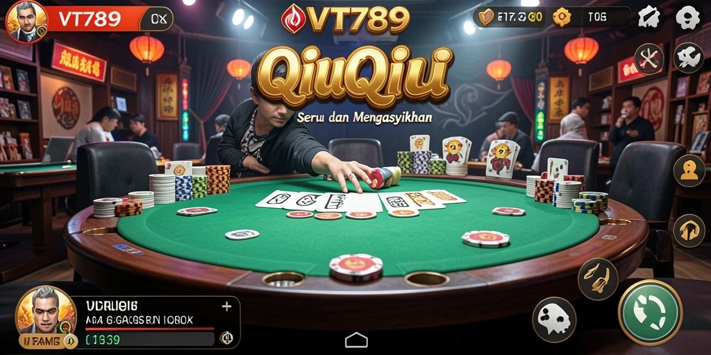 Tampilan gameplay QiuQiu yang menarik dari VT789.