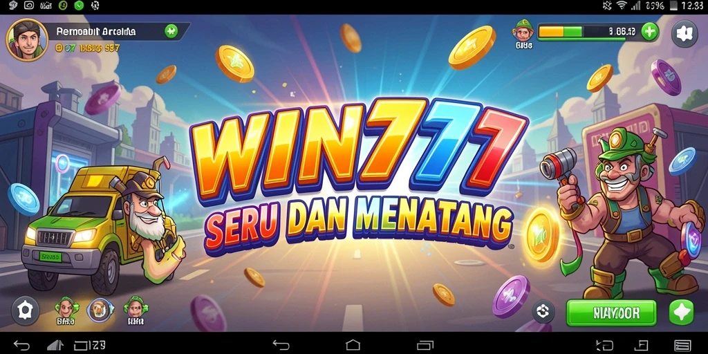 Tampilan gameplay yang menarik dan penuh aksi di WIN777.
